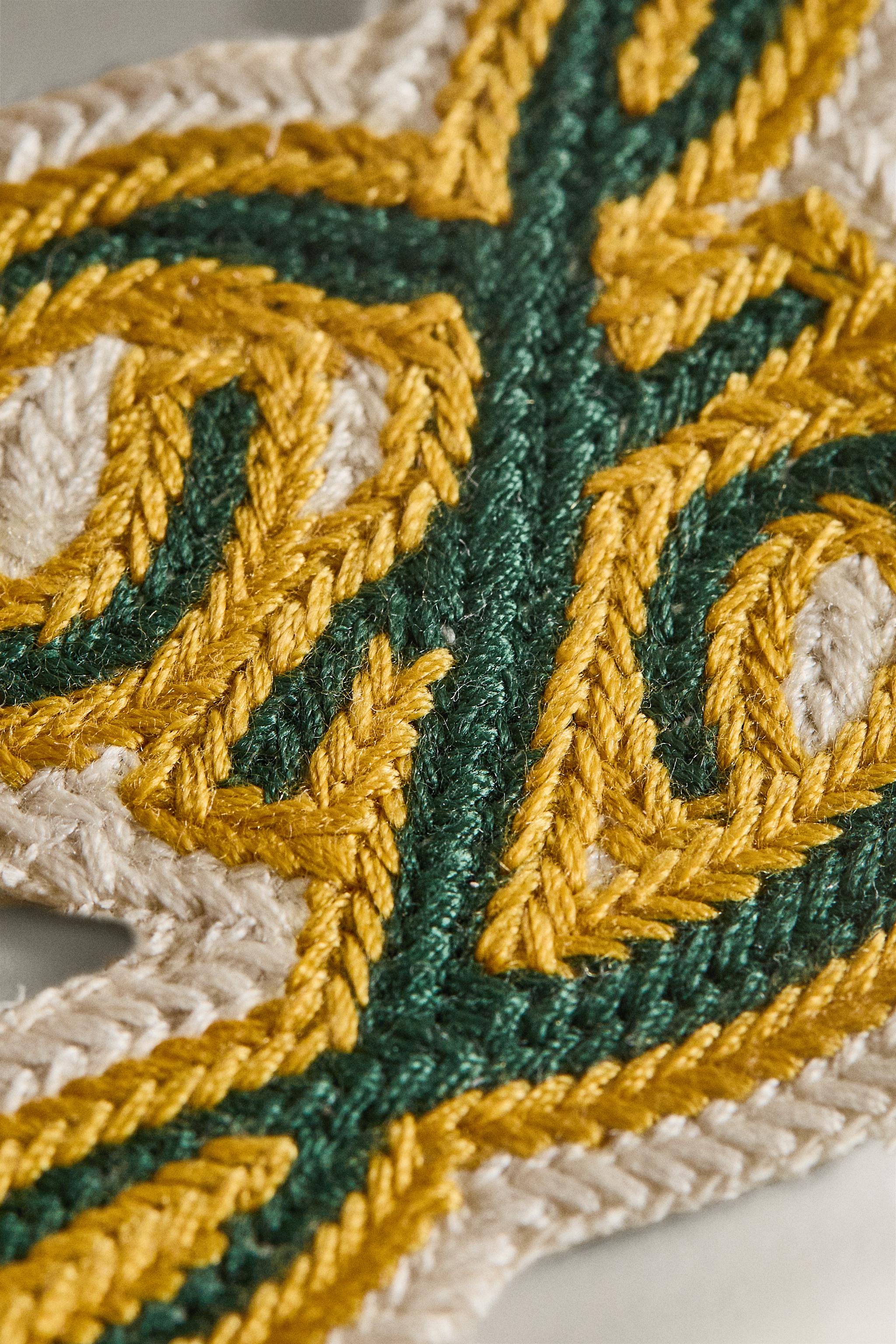 COTTON LETTER Z PATCH